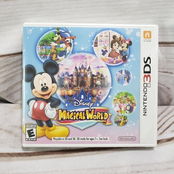 Nintendo 3DS Disney Magical World Video Game Factory Sealed 2014 Rated E 7+ - Picture 1 of 7